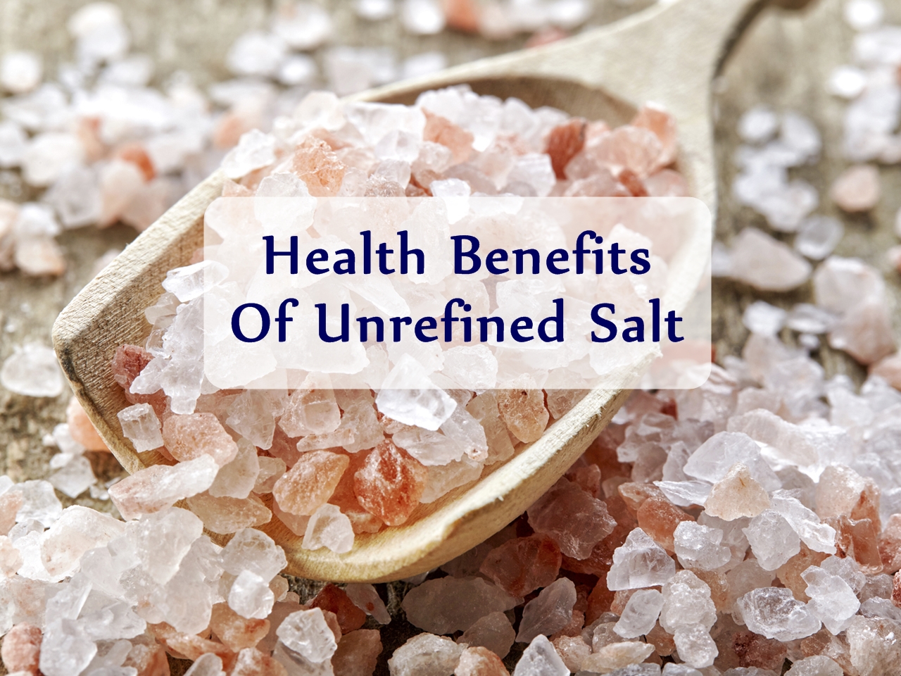 Unrefined Salt