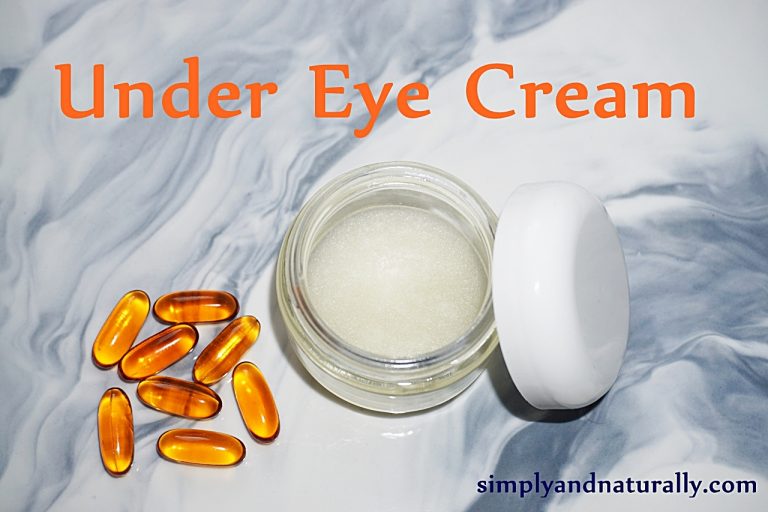 Simple But Effective Under Eye Cream With Only 2 Ingredients Simply