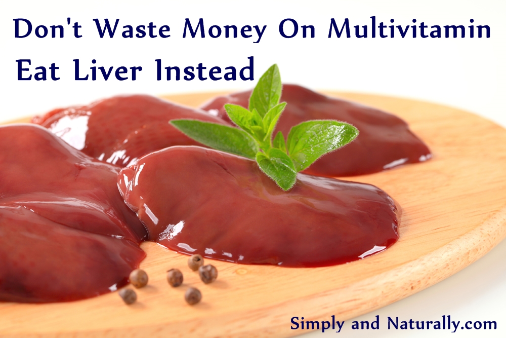 Raw chicken liver Simply and Naturally