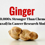 New Study: Ginger is 10,000x Stronger Than Chemo (Taxol) in Cancer Research Model