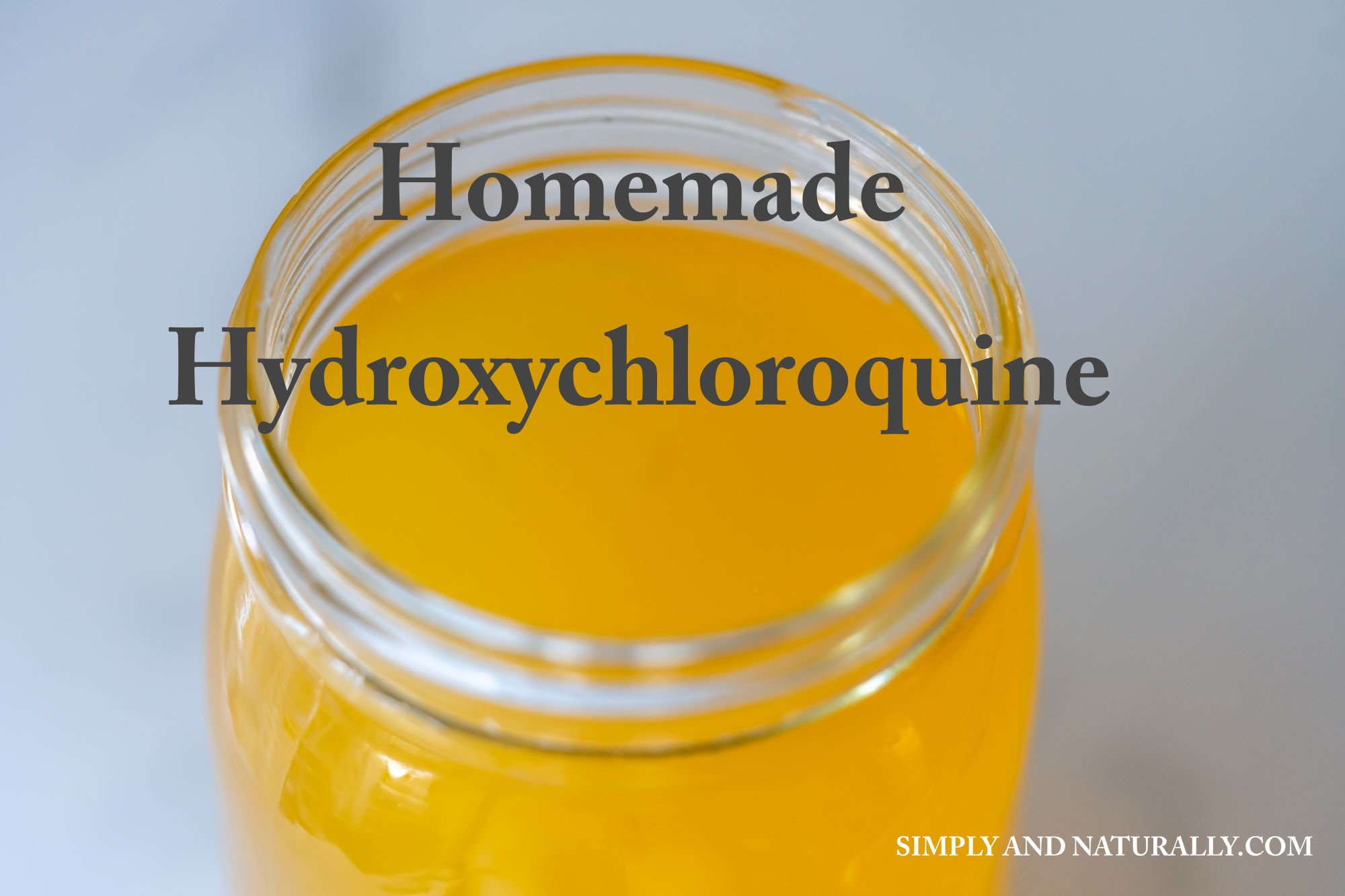 Hydroxychloroquine  Quinine